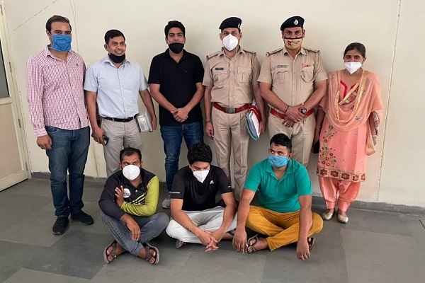 faridabad-cyber-cell-arrested-5-accused-thug-oxygen-concentrator