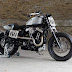DIRTY BLU - Sportster 883R by Charlie Stockwell