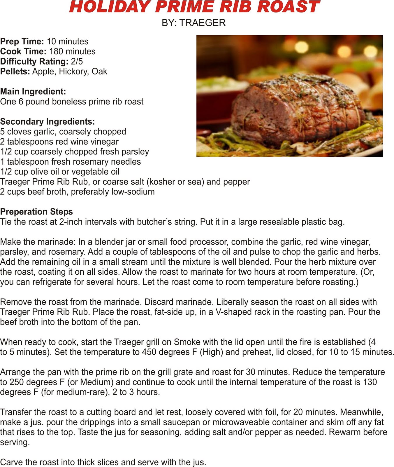 Prime Rib At 250 Degrees : Prime Rib At 250 Degrees - Malones Prime Beef - Boneless ...