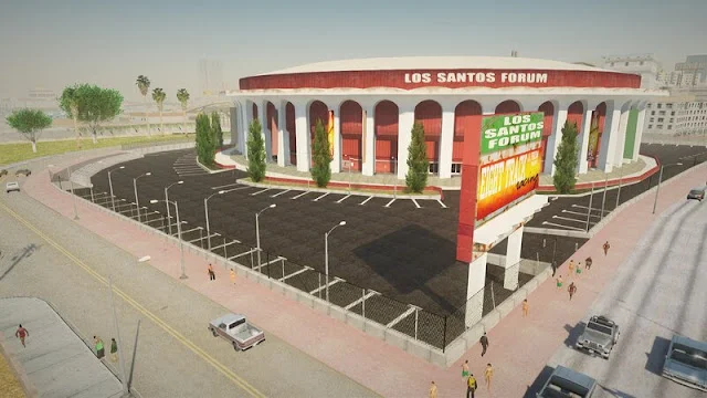 GTA San Andreas New Grove Street And Stadium