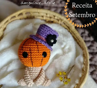 PATRON GRATIS MUÑECO CALABAZA AMIGURUMI 54857