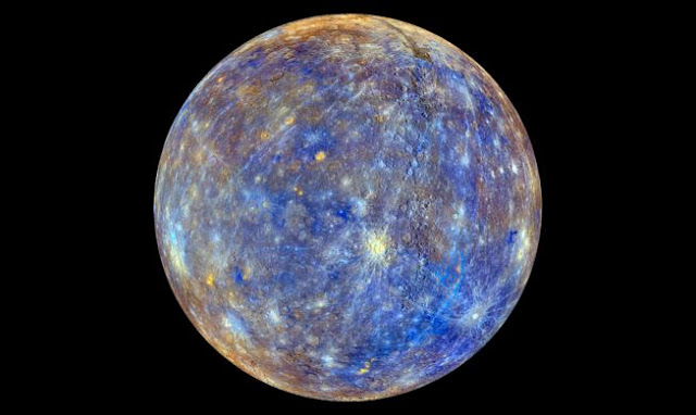 Mercurio el planeta más cercano al sol
