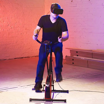 The Wearable Technology, VirZOOM Virtual Reality Exercise Bike and Games