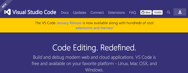 Get Visual Studio Code at code.visualstudio.com