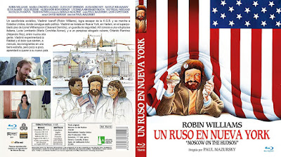 Carátula dvd: Un ruso en Nueva York (1985)