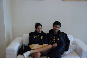 O estudante Caio Jacolar, e a namorada Mariana, elogiam a hospitalidade de Teresópolis e promete voltar à cidade