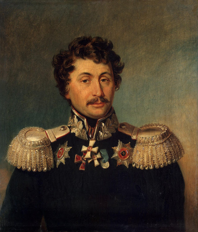 Portrait of Nikolai V. Ilovaisky by George Dawe - Portrait, History Paintings from Hermitage Museum