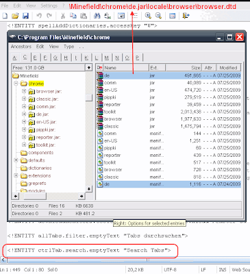  from firefox-3.6a1pre.de.win32.zip in folder Minefieldchrome the 2 