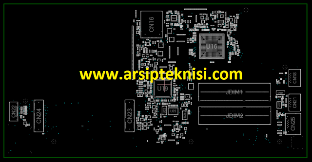 Thinkpad X140E E145 DALI2KMB8D0 Rev.D Boardview