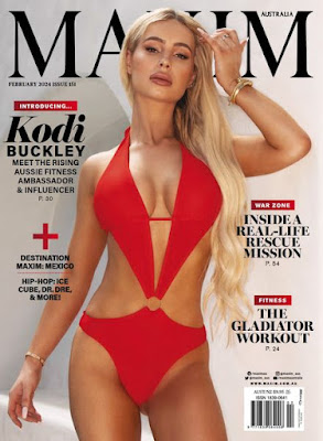 Download free Maxim Australia – February 2024 magazine in pdf