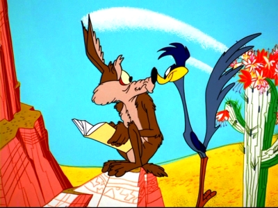 The Roadrunner project Wile E Coyote is in no doubt an engineering genius 