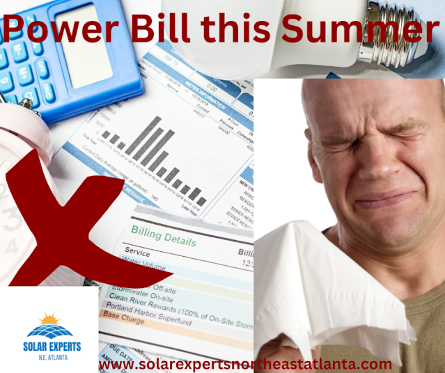 Summer power bill