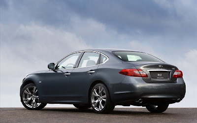 2011 Infiniti M37S Rear Side View