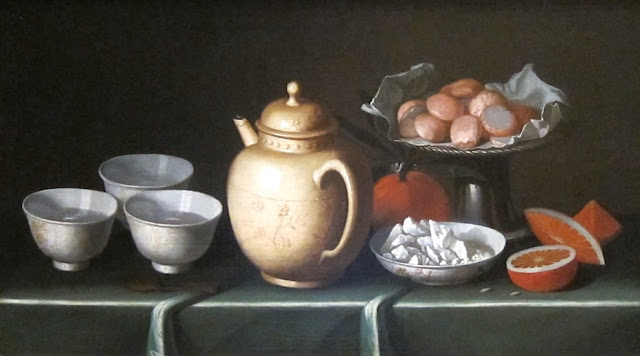 Juan De Zurbarán (1620-1649) Still-life with Fruit and Pottery Cincinnati Museum of Art