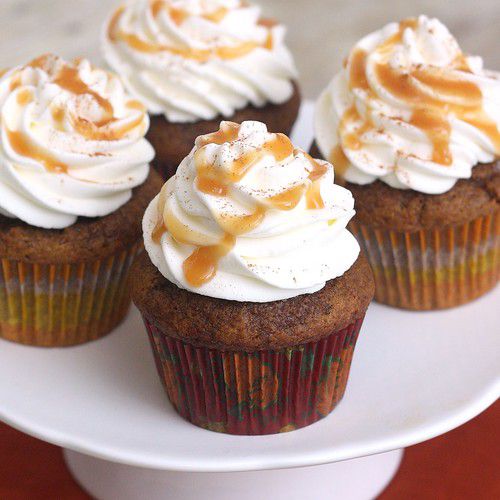 Pumpkin Spice Latte Cupcakes Recipe