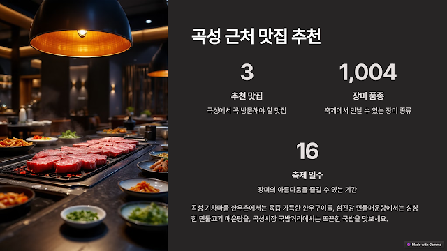 4월 축제 일정