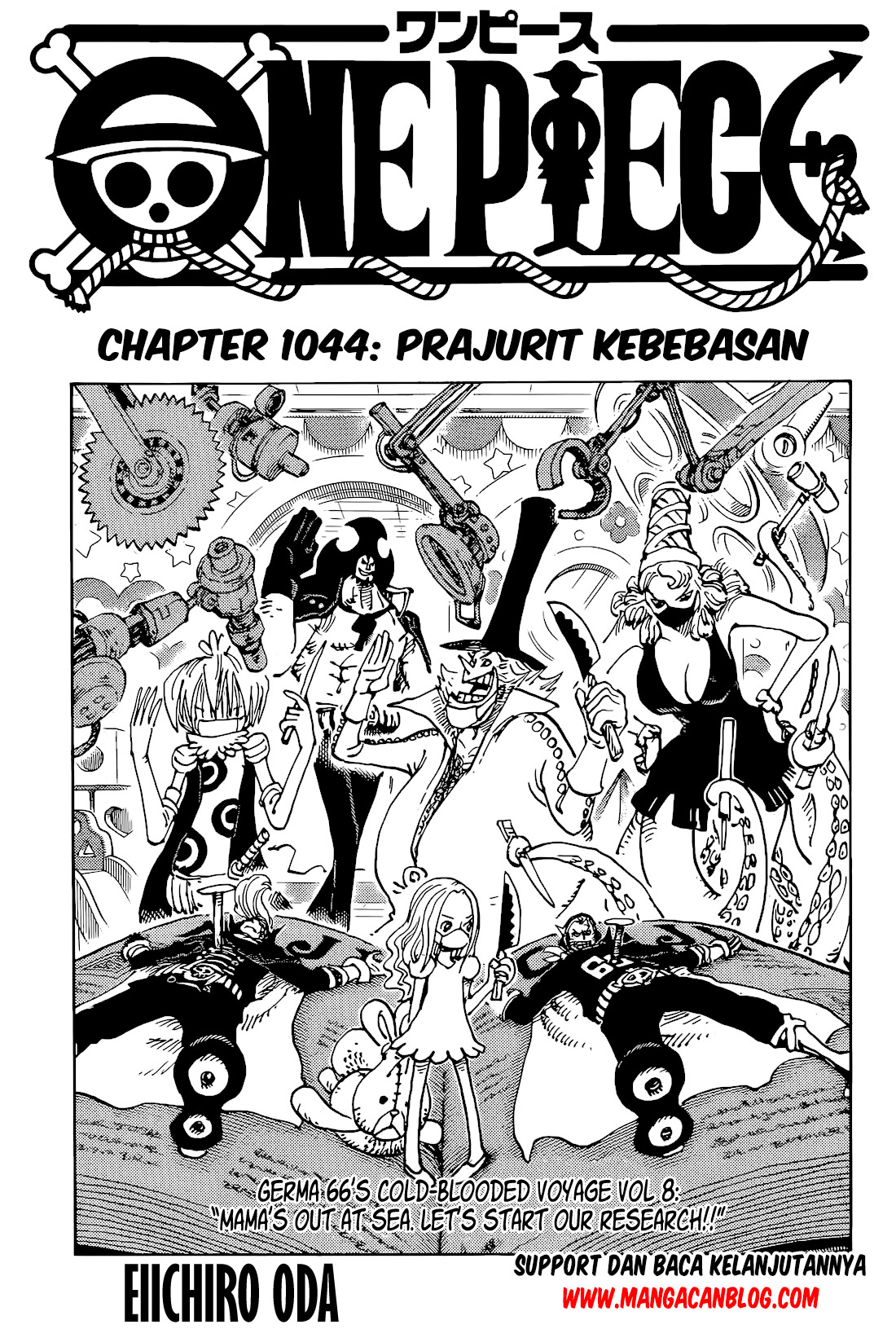 Manga One Piece Chapter 1044 Bahasa Indonesia