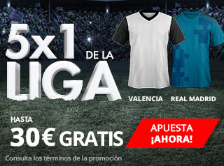 suertia promocion 30 euros Valencia vs Real Madrid 27 enero