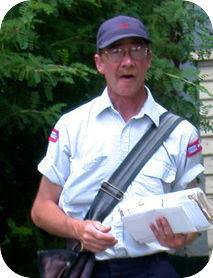 This postman delivers email