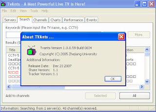 TVAnts 1.0.0.59 Build 0834