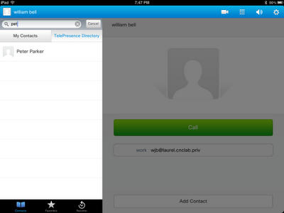 Using the TelePresence Directory and Phone Book entries from VCS