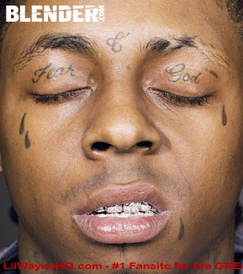 Lil Wayne New Face Tattoos