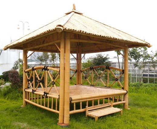 Gazebo Bambu Unik