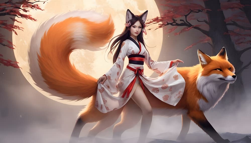 Mystic Revelations: Delving into the Paranormal Realm of Kitsune, the Fox Spirit