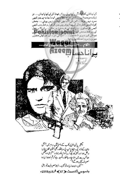 Free online reading Purana hisab novel by Tanveer Riaz