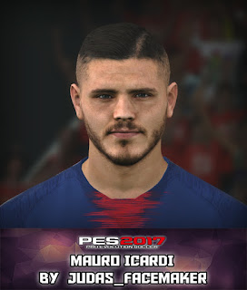 PES 2017 Faces Mauro Icardi by Judas