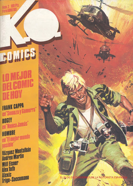 K.O. Cómics 2. Ediciones Metropol, 1983