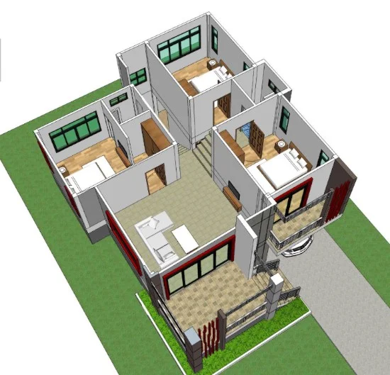 11 Desain rumah modern 2020 dengan split level