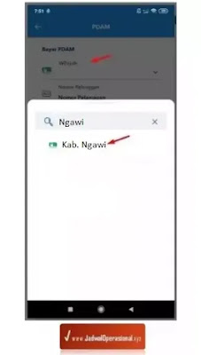 Cara Cek Tagihan PDAM Ngawi via Aplikasi BRIMO