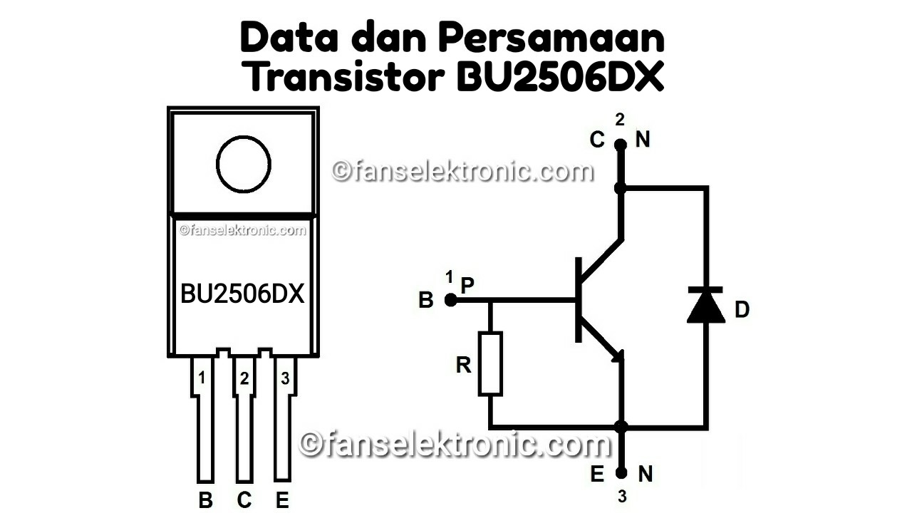 Persamaan Transistor BU2506DX