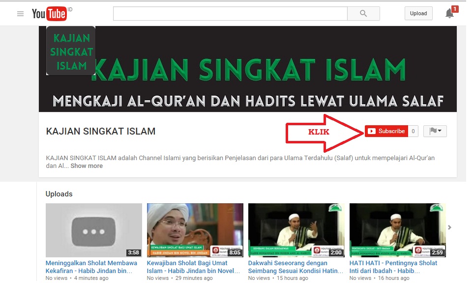 Video Kajian Singkat Islam Lewat Ulama Salaf  Download MP3