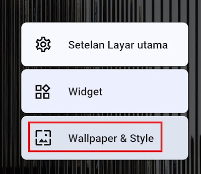 wallpaper  style Nothing Launcher