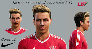 Mario Gotze Face by Leirbag7 and m4rc3l0 