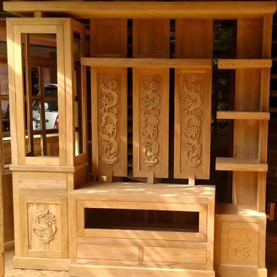 26 desain lemari  bufet  partisi minimalis untuk interior 