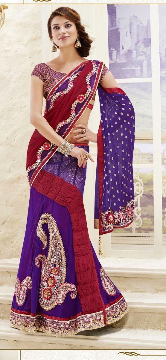  Gorgeous Party Wear And Wedding Designer Indian Lehenga Saree