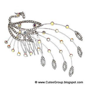 Beautiful Crystal Hair Comb