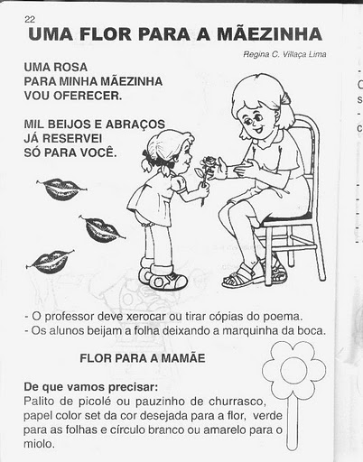 atividades dia das maes. ATIVIDADES PARA O DIA DAS MÃES