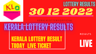 today kerala lottery live result