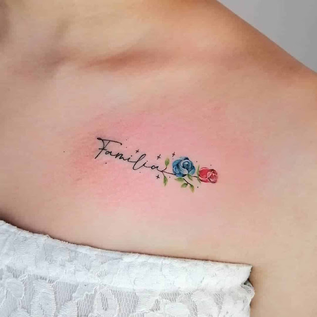 Mini tatuagens femininas delicadas de flores - 95 fotos e modelos