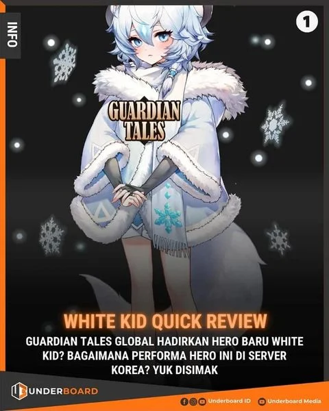 Guardian Tales : White kid Quick Review