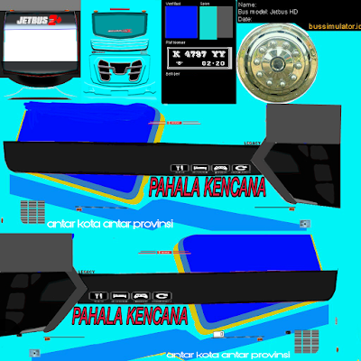 Kumpulan Livery Bus Simulator Indonesia V7 2020