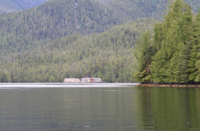 View of West Coast Resort Whale Channel in Barnard Harbour