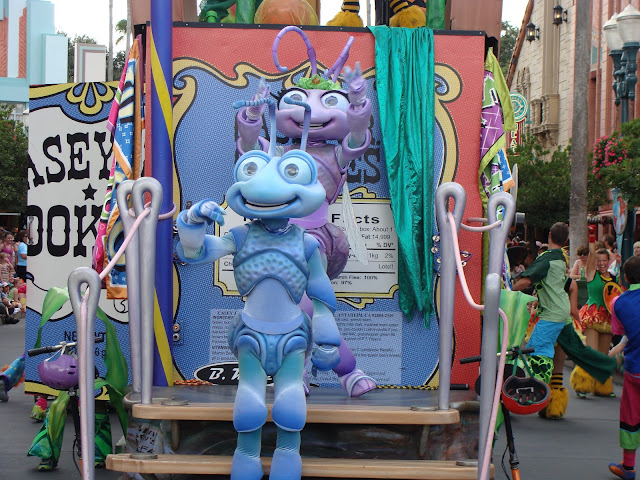 Flik and Princess Atta in a Parade Disney's Hollywood Studios Walt Disney World