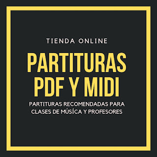 donde comprar partituras pdf y arreglos midi