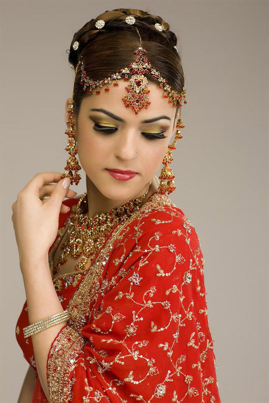 Most Beautiful Indian Brides Pics-in Gorgeous Dresses The 