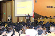 Hadiri Wisuda Sarjana UIB, Walikota Rudi Dorong Lulusan Berfikir Kreatif